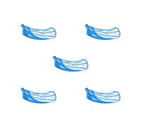 HKWFKAWA 5 set Floorball Sticks Blade Versatile Ice Hockey Equipment Floorball Hockey Stick Blue Right Hand 20x22.3 cm