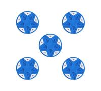 HKWFKAWA 5 set Inline Roller Hockey Puck Street Hockey Puck for Entertainment Hockey Player Blue 7.6x2.6 cm