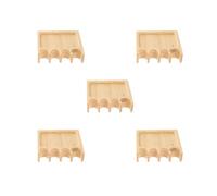 HKWFKAWA 5 set Pool Cue Holder Holds Cues Against Table Cue Rest Practical Snooker Cue Rack