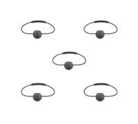 HKWFKAWA 5 set Scuba Diving Tank Signal Underwater for 12L14L Cylinder Black Ball 3.7 cm