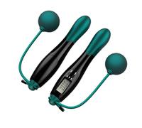 HKWFKAWA Cordless Jump Rope Speed Smart Fitness Jump Rope for Training Boxing Outdoor Black Blue