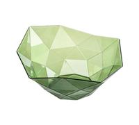 HKWFKAWA Decorative Fruit Bowl Table Centerpiece Multipurpose for Camping Snacks Tray Green