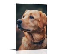 HKXXMTQMM Pet Poster Loyalty, Faithful Dog Friends Contemporary Hanging Wall Art - Decorative Mural Design08x12inch(20x30cm)