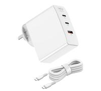 HKY GaN PD 3.1 28V 5A USB C Charger Power Adapter for MacBook Pro/Air, ASUS ROG Flow X13 ROG Zephyrus M16, MSI Summit E16 AI Studio Laptop Power Supply Anker 737 power bank 140W Portable Charger
