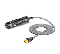 HKY XT90 Car Charger 12V Cigarette Lighter Plug to XT90 for Bluetti AC200 AC200P B300S AFERIY P280 P180 P210 AF-310 FOSSiBOT F2400 F3600 Pro Portable Power Station Solar Generator Car Charging Cable