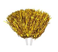 HKYBCF Cheerleader Pompom 1pair Game Pompoms Cheerleading Apply To Sports Match And Vocal Concert Decorator(Handle5)