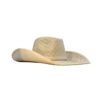 HKYBCF Cowboy Hat Rose Red Double-sided Rhinestone Cowboy Hat Black And White Jazz Party Stage(Color 06)