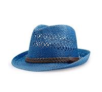 HKYBCF Cowboy Hat Straw Hat Women Summer Sun Cap Dad Jazz Men Cool Fedora(Color 09)