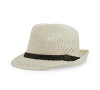 HKYBCF Cowboy Hat Straw Hat Women Summer Sun Cap Dad Jazz Men Cool Fedora(Color 11)