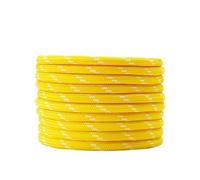 HKYBCF Hiking shoelaces 4Pair Retro Color Block Round Dot Spiral Pattern Sneaker Shoelaces For Training Shoes Shoe Laces for men(Yellow,140cm)