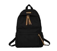 HKYBCF School bag Men's And Women's Leisure Travel Bags Multifunctional Campus Large Capacity Backpacks University Laptop(Black)