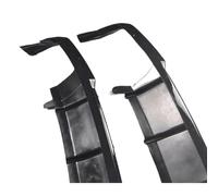 Hkyo Gloss Black ABS Rear Diffuser Vanlance Splitter Retroft Compatible with Seat Leon MK3.5 ST Cupra Estate 2017-2019 Facelift Bodykits Tuning(3.5 ST Cupra 00-00)