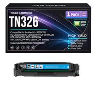 HL-L8250CDN L8350CDW L8350CDWT Toner Cartridges TN326BK TN326C TN326M