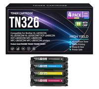 HL-L8250CDN L8350CDW L8350CDWT Toner Cartridges TN326BK TN326C TN326M