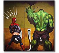 HL Lospeces Diamond Art Kits for Adults and Kids, Full Drill Round Rhinestone Paint with Diamonds, Spiderman Hulk Diamond Painting and kits (12X16 Inch)