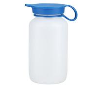 HL MP47A Plastic Milk Sampling Bottle Food Grade Durable Resistant Easy to Clean Large Mouth Dairy Farm Accessory for Cattle Sheep Horses 12.5 x 6cm