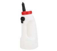 HL MP51C Plastic Vertical Calf Milk Feeding Bottle, Calf Bottle for Livestock, with Adjustable Flow Valve and Ergonomic Handle, Food - Grade Rubber Nipple for Cattle