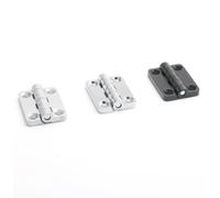 HL009 Switch Cabinet Lock with Stud Hinge CL209-1C Countersunk Distribution Box Cabinet Door Hinge 1Pcs(209-1C Black)