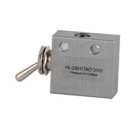HL2301 3 Position 2 Port Toggle Switch Pneumatic