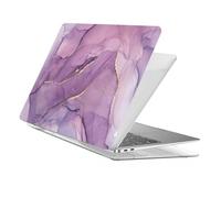 HLAAJJX 16inch Laptop Case Compatible with MacBook Pro 16 inch 2019 2020 Model A2141 with Touch Bar & Touch ID,Rugged Plastic Protective Hard Shell Case,Purple Marble