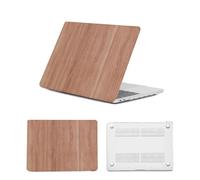 HLAAJJX Anti-crack Laptop Case for MacBook Pro 16 inch,2020 2019 Release Model A2141,Ultra Thin Plastic Hard Shell Case Cover for Macbook Pro 16" with Touch Bar&Touch ID,Wood Grain