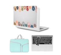 HLAAJJX Case for MacBook Air M1 13 inch 2020 2019 2018 A2337 A2179 A1932 Retina Display,Snap on Case Protector & Keyboards Cover & Laptop Sleeve for Macbook Air 13" M1,Cute Cat's Paw