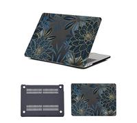 HLAAJJX Case for Macbook Air M4 M3 M2 13 inch with 13.6" Liquid Retina Display,2025 2024 2023 2022 Release Model A3240 A3113 A2681,13.6" Slim Plastic Laptop Cover Case,Elegant Flower