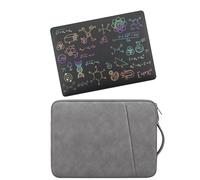 HLAAJJX Compatible with MacBook Air M1 13 inch Case 2020 2019 2018 Model A2337 A2179 A1932,Protective Hard Shell Case Cover and Laptop Sleeve Bag for Mac Air 13.3" M1,Science Formula