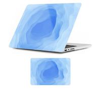 HLAAJJX Compatible with Macbook Neo 13 inch Case 2026 Model A3404 with A18 Pro Chip and 13" Retina Display & Touch ID, Precision Fit & Anti-Cracking Hard Shell Case for Neo 13",Tide Blue