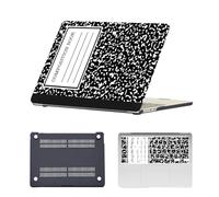 HLAAJJX Compatible with MacBook Pro 13 inch Case CD-ROM 2012-2008 A1278,Arts Design Laptop Hard Shell Case Protective Cover & Keyboard Cover for Macbook Pro 13.3",Black Notebook