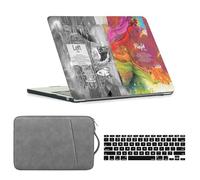 HLAAJJX for MacBook Air 11 inch Case (2015-2010 Release Model A1370 A1465),Sturdy Protective Hard Shell Case & Laptop Sleeve & Keyboard Cover for Macbook Air 11.6",Great Brain