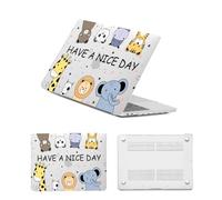 HLAAJJX for MacBook Air 13 inch M5 M4 M3 M2 Case 2026 2025 2024 2023 2022 Release,Protective Snap-on Hard Shell Cover for Macbook Air 13.6" Case Model A3449 A3240 A3113 A2681,Cute Animal