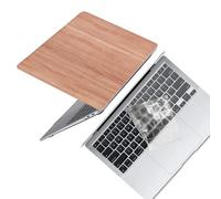 HLAAJJX for MacBook Pro 13 inch 2015 2014 2013 2012 Model A1502 A1425 with 13.3" Retina Display,Sturdy Plastic Laptop Shell Hard Case & Clear Keyboard Cover,Wood Grain