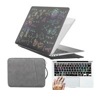 HLAAJJX for MacBook Pro 13 inch Case M2 M1 2017-2022 A2338 A2289 A2251 A2159 A1989 A1706 A1708 with/without Touch Bar,Hard Shell Cover & Sleeve Bag & Keyboard Skin,Physical Science