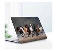 HLAAJJX for MacBook Pro 13 inch M2/M1 Case 2017-2022 Release Model A2338/A2289/A2251/A2159/A1989/A1706/A1708,Ultra-thin Protective Latop Hard Shell Case Cover,Eight Horses