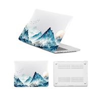 HLAAJJX for MacBook Pro 16 inch Case 2019 2020 Release Model A2141 Cover with Touch Bar & Touch ID,Anti-crack Plastic Protective Hard Shell Case for Mac Pro 16.2,Misty Mountain