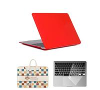 HLAAJJX for New MacBook Pro 16 inch Case M1 M2 M3 M4 Max 2024 2023 2022 2021 A2485 A2780 A2991 Retina XDR Dispaly,Plastic Laptop Case Cover & Sleeve & Keyboard Skin,Red Matte
