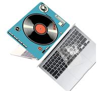 HLAAJJX for New MacBook Pro 16 inch M4 M3 M2 M1 2025 2024 2023 2022 2021 Model A2485 A2780 A2991 with Retina Display,Slim Hard Shell Case & Clear Keyboard Cover,Music Record