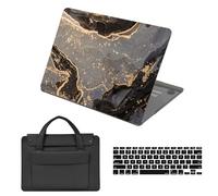 HLAAJJX Hard Case for MacBook 12 Inch 2015-2018 Version A1534 with Retina Display,Stylish Plastic Protective Hard Shell Case & Carrying Computer Bag & Keyboard Cover,Grey Marble