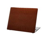 HLAAJJX Hard Case for MacBook Pro 13 inch 2012 2011 2010 2009 Release A1278 with CD-ROM,No Retina,Crodidle Skin Leather Plastic Hard Shell Cover for Older Version MacBook Pro 13.3",Brown