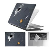 HLAAJJX Hard Case for MacBook Pro 15 Inch 2015 2014 2013 2012 with Retina Display,Fit Model A1398,Compatible with Macbook Pro 15.3,Sturdy Laptop Case & Keyboard Cover,Sparkly Glitter Astronaut