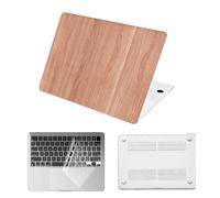 HLAAJJX Hard Case for MacBook Pro 16 inch/16.2inch:M4 M3 M2 M1 Max 2026-2021 A3429 A3428 A3186 A3403 A2991 A2780 A2485,Art Protective Hard Shell & Clear Keyboard Cover,Light Wood Grain