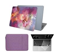 HLAAJJX Hard Case for New MacBook Pro 16 inch M4 M3 M2 M1 Pro/Max 2021-2025 A2485 A2780 A2991 with Retina Display,Protective Case & Laptop Sleeve & Keyboard Cover,Abstract Wave