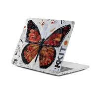 HLAAJJX Hard Sell for MacBook Pro 13 inch Case (2012 2011 2010 2009 2008 Release,A1278 with CD-ROM),Retro Plastic Protective Laptop Case Cover for Apple Macbook Pro 13.3",Arts Butterfly
