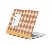 HLAAJJX Hard Sell for MacBook Pro 13 inch Case (2012 2011 2010 2009 2008 Release,A1278 with CD-ROM),Slim Plastic Protective Laptop Case Cover for Apple Macbook Pro 13.3",Brown Composition Book