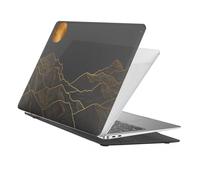 HLAAJJX Hard Shell Case Compatible with MacBook Pro 15 Inch 2015 2014 2013 2012 Model A1398 with Pro 15.3" Retina Display,Protective Laptop Cover for Mac Pro 15.3,Mountain and Sun