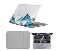 HLAAJJX Hard Shell Case for MacBook Pro 13 inch 2012-2008 Model A1278 with CD-ROM,Plastic Protective Laptop Cover & Laptop Sleeve & Keybard Cover for Macbook Pro 13.3",Mountain
