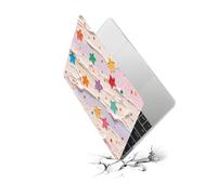 HLAAJJX Hard Shell for 2019/2020 Release MacBook Pro 16 inch Case Model A2141 with Touch Bar,Protective Laptop Cover for Apple Mac Pro 16,Cream Star