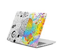 HLAAJJX Hard Shell for Apple MacBook Pro 13 inch Case Science (2015 2014 2013 2012 Release,Model A1502 A1425 Retina),Sturdy Protective Case Laptop Cover for Macbook Pro 13.3",Cartoon Brain
