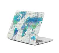 HLAAJJX Hard Shell for Apple MacBook Pro 13 inch Laptop Case (2015 2014 2013 2012 Release,Model A1502 A1425 Retina),Science Theme Protective Case Cover for Macbook Pro 13.3",Blue World Map
